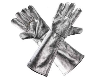 Aluminised Gloves